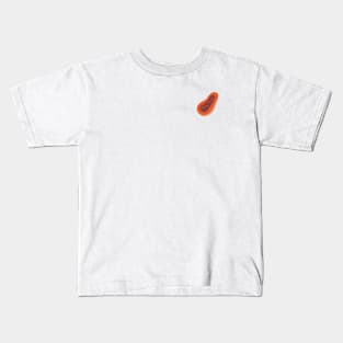 Cute Papaya Pattern Kids T-Shirt